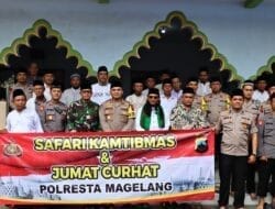 Polresta Magelang Gelar Safari Kamtibmas di Wilayah Secang