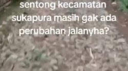 Viral di TikTok, Jalan Makadam di Desa Sapikerep Probolinggo Tak Pernah Diperbaiki Sejak 2018