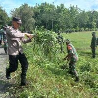 Hari Juang TNI AD, Karya Bakti Kodim Boyolali Sasar Pasar Dan Lapangan Guwo