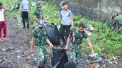 Peringati Hari Juang TNI AD ke-79: Kodim 1505 Tidore Gelar Karya Bakti Pembersihan Sungai, Libatkan Masyarakat dan Instansi Terkait