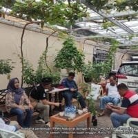 Kunjungi Taman Anggur Ponjay, PPWI Siap Dukung Program Penanaman 2 Juta Pohon Anggur