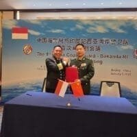 Bakamla RI dan China Coast Guard Gelar Pertemuan Tingkat Tinggi Perdana di Beijing