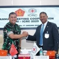 Kababinkum TNI Membuka Acara Annual Meeting Cooperation TNI-ICRC Tahun 2025