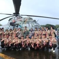 1.500 Siswa Antusias Ikuti Kunjungan Kedirgantaraan di Lanud Sultan Hasanuddin