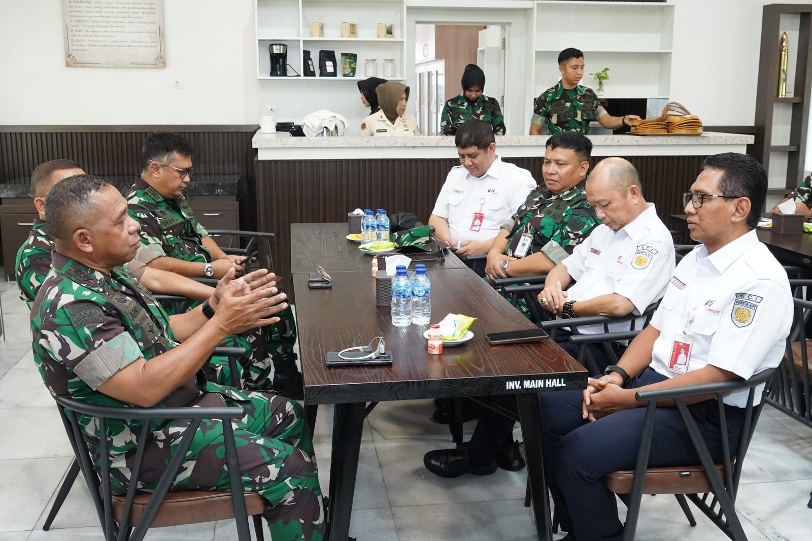 Gubernur Akademi Militer, Terima Audiensi Direktur Utama, PT Kereta Commuter Indonesia