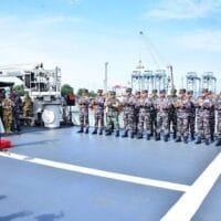 Tuntas Jalankan Misi Perdamaian Dunia, KASAL Sambut Kedatangan Satgas MTF XXVIII-O/UNIFIL Di Jakarta