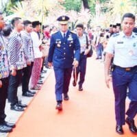 Perkuat Sinergitas Forkopimda Pangkoops Udara I Hadiri Sertijab Gubernur DKI Jakarta