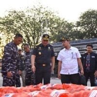 Sub Satgas Penyelundupan TNI Gagalkan Penyelundupan 46 Ton Bawang Bombai Ilegal di Pelabuhan Dwikora