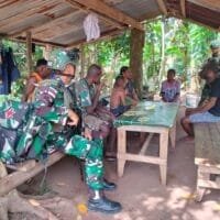 Jaga Wilayah, Jaga Persaudaraan! TNI Bersama Warga Perbatasan Papua