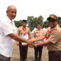 Kadispotdirga Lanud Sultan Hasanuddin Hadiri Penutupan Perjusami SMP dan SMA Frater