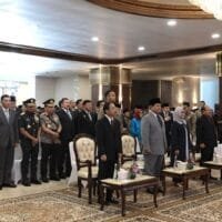 Panglima TNI Dampingi Presiden RI Hadiri Sidang Istimewa Laporan Tahunan Mahkamah Agung RI Tahun 2024