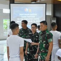 Danlanud HND Pimpin Sidang Pantukhirda Tamtama PK TNI AU Gelombang I/A-89 Tahun 2025