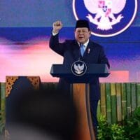 Panglima TNI Hadiri Peresmian Danantara Oleh Presiden RI