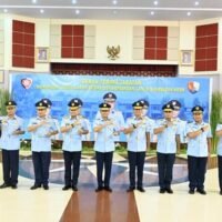 Danlanud Sultan Hasanuddin Hadiri Sertijab Danlanud Anang Busra dan Danlanud Sjamsudin Noor