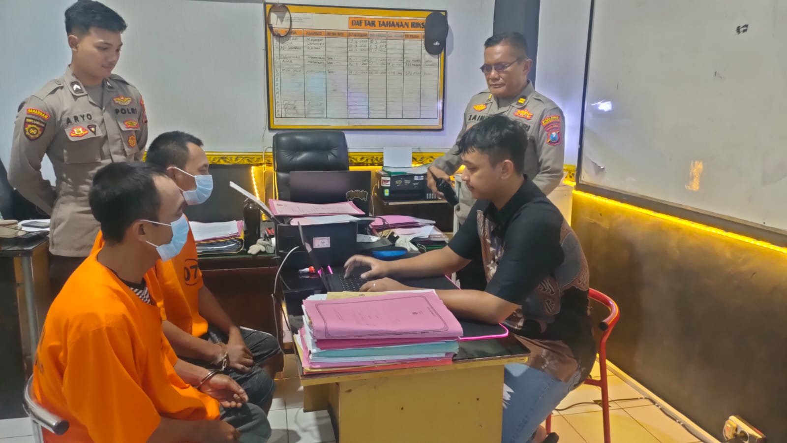 Polres Probolinggo Kota Tangkap Kawanan Residivis Curanmor, Tersangka Sudah Berulang Kali Masuk Penjara