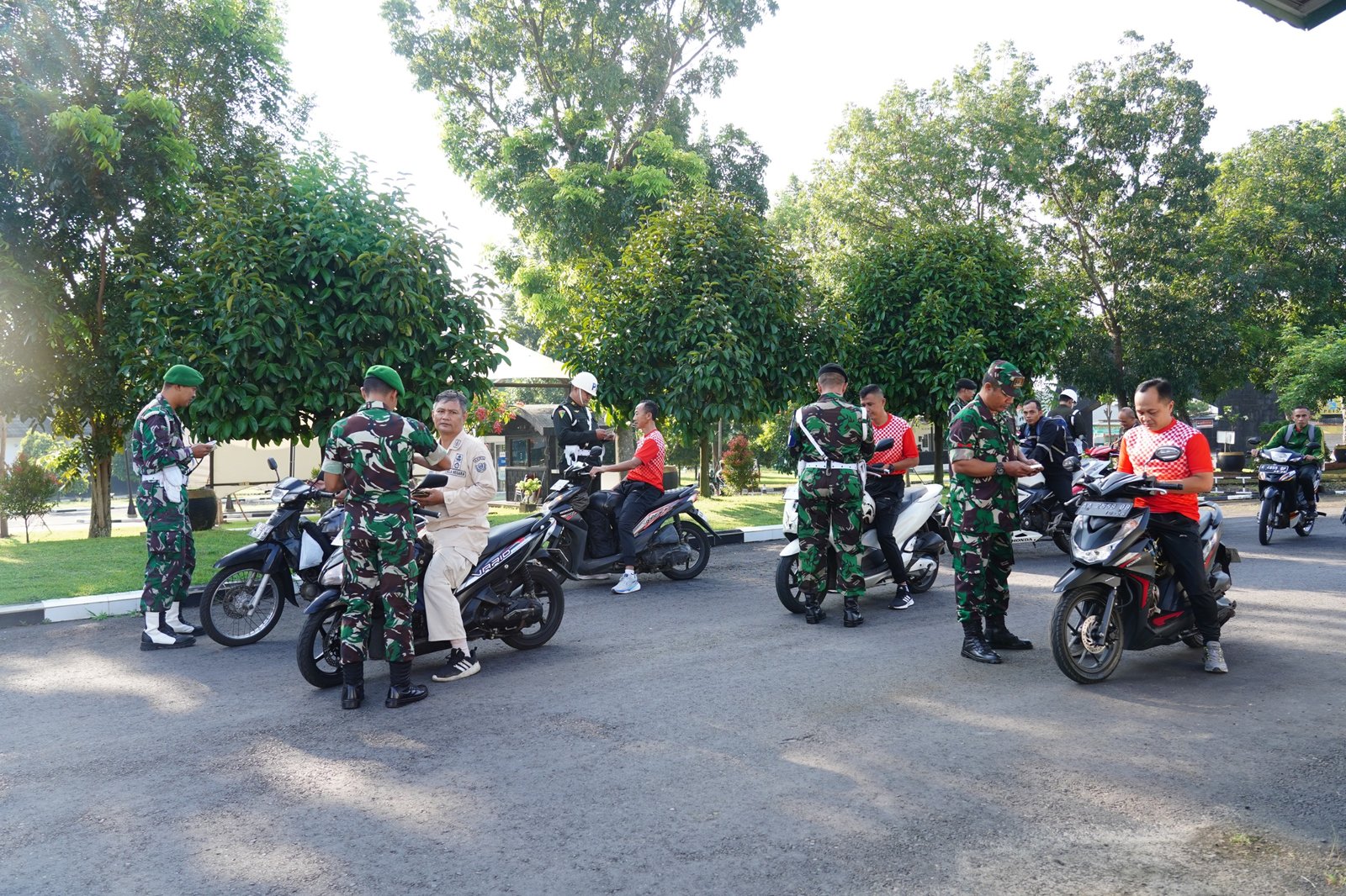 Operasi Gaktib Gabungan Tegakkan Ketertiban di Akmil