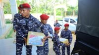 Sambut HUT ke-63, Kopaska Koarmada III, Gelar Bakti Sosial di Panti Asuhan