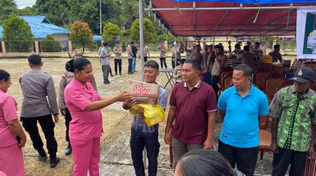Wujudkan Kepedulian: Polres Maybrat Laksanakan Bazar Ramadhan Polri Presisi dan Bakti Sosial Bhayangkari untuk Masyarakat