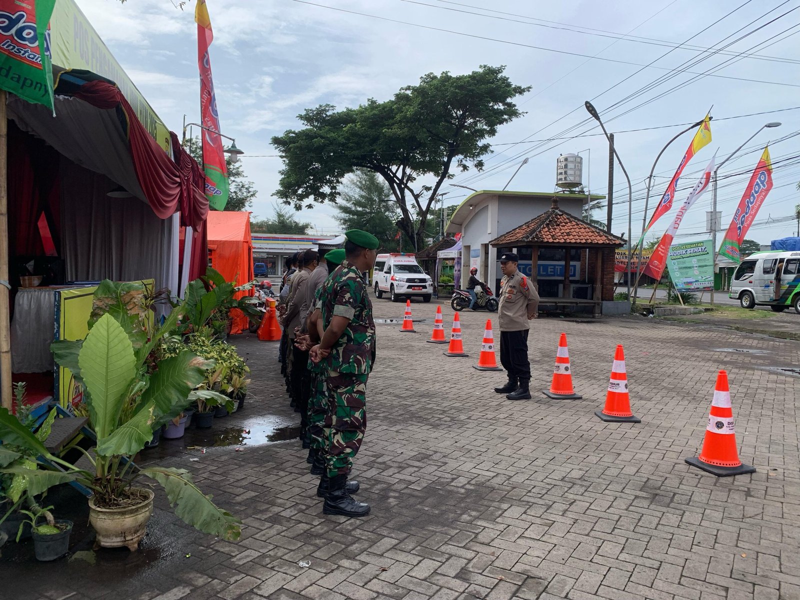 Kodim Probolinggo Gelar PAM Lebaran di Pos Pengamanan Sejumlah Titik