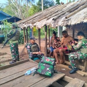 Peduli Sehat, Peduli Sesama: Upaya Satgas di Kampung Yanggandur