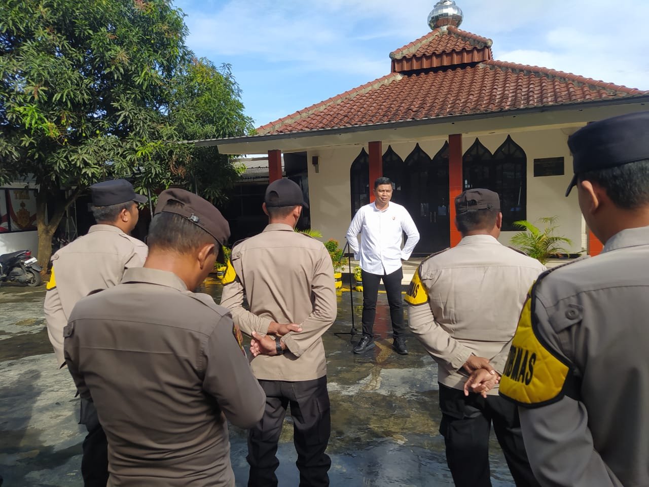 Apel Pagi Polsek Cikupa: Penekanan Disiplin dan Kesiapsiagaan Personel