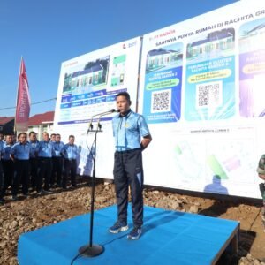 Memotivasi Prajurit Miliki Rumah Non Dinas, Danlanud Sultan Hasanuddin Tinjau Lokasi Perumahan Subsidi Di Maros