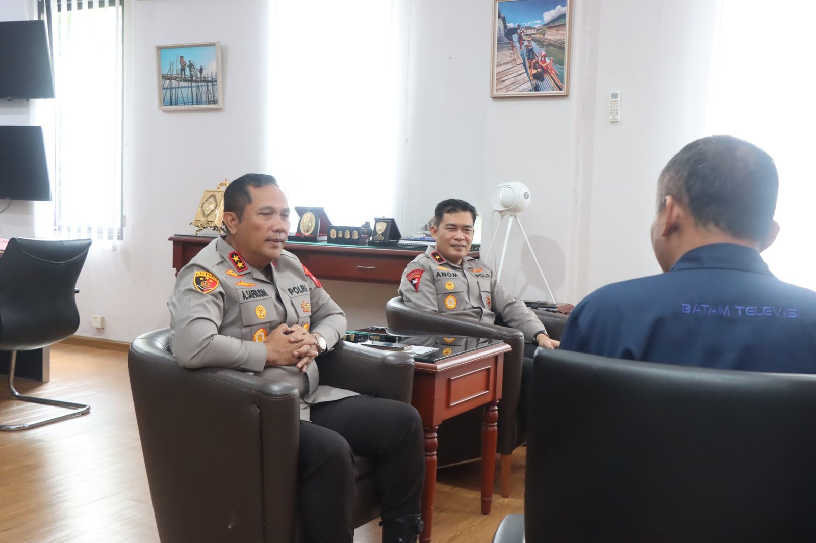 Kapolda Kepri Irjen Asep Safrudin Terima Silaturahmi Batam TV Dorong Literasi Media untuk Gen Z