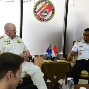Bakamla RI Terima Kunjungan Chief of Operations Maritime Border Command Australia