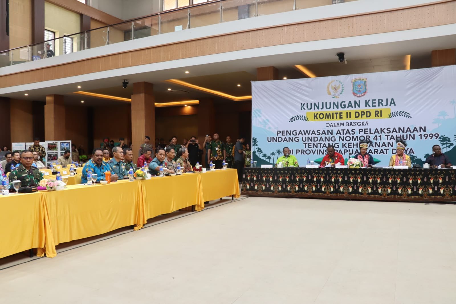 DPD RI Tinjau Kehutanan Papua Barat Daya: Dorong Pembangunan dan Lindungi Hutan
