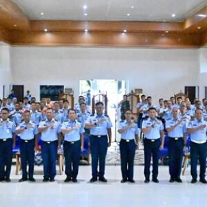 Tingkatkan Keselamatan Terbang dan Kerja, Puslaiklambangjaau Gelar Ceramah RTZA Di Lanud Sultan Hasanuddin