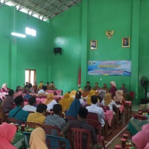 Dukung Kesehatan Masyarakat, Babinsa Koramil Wuryantoro Hadir Saat Lounching Posyandu Integrasi Layanan Primer (ILP)