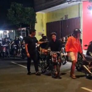 Meresahkan masyarakat, Polres Tuban kembali bubarkan aksi balap liar