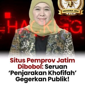 Situs Pemprov Jatim Diretas: Seruan 'Penjarakan Khofifah' Gegerkan Publik!