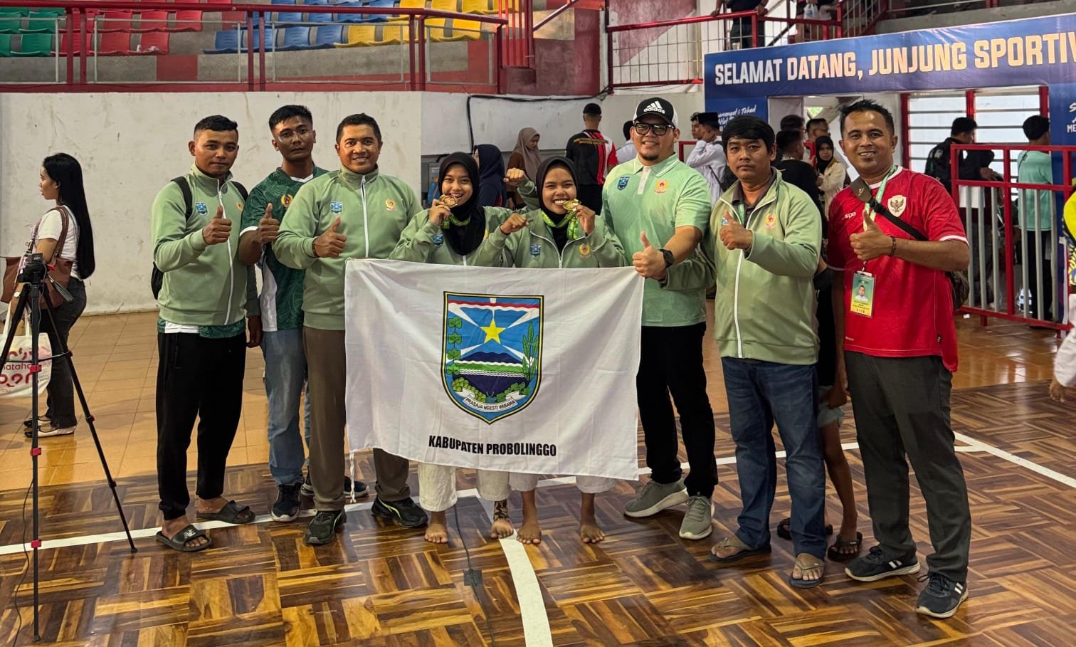 Cabor Kurash Probolinggo Sukses Raih Medali Emas dan Perunggu