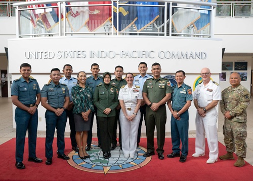Tingkatkan Keamanan Kawasan, TNI- USINDOPACOM Jalin Kerjasama Public Affairs