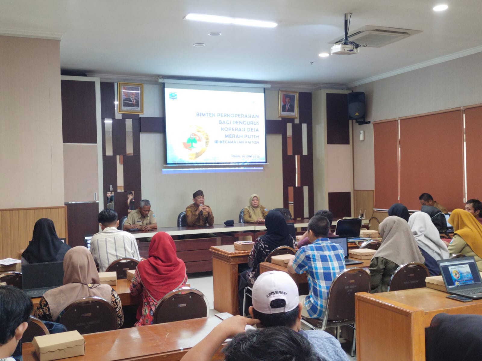 DKUPP Probolinggo Gelar Bimtek Perkoperasian Bagi Pengurus Koperasi Desa Merah Putih