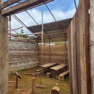 Sekolah Rusak Tak Jadi Halangan, Satgas Yonif 126/KC Pos Inggembit Ajar Anak-Anak Calistung di Perbatasan Papua