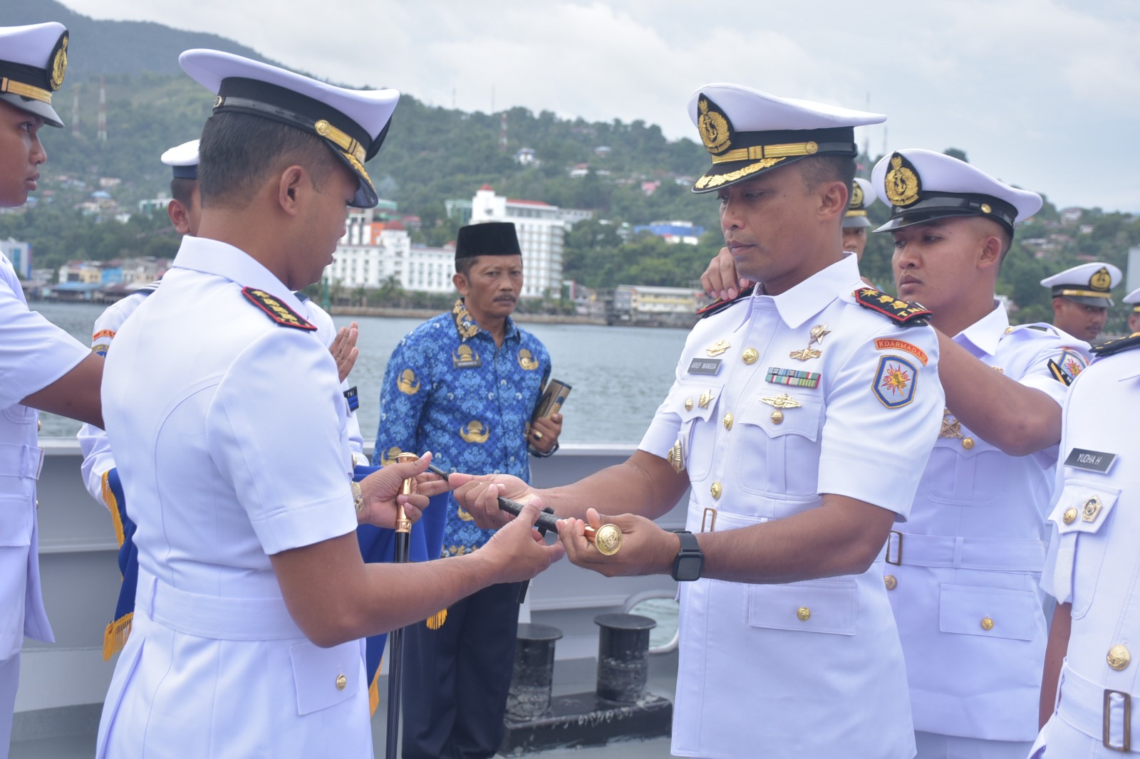 Rotasi Jabatan di Koarmada III, Komandan KRI Panah-626 Resmi Berganti
