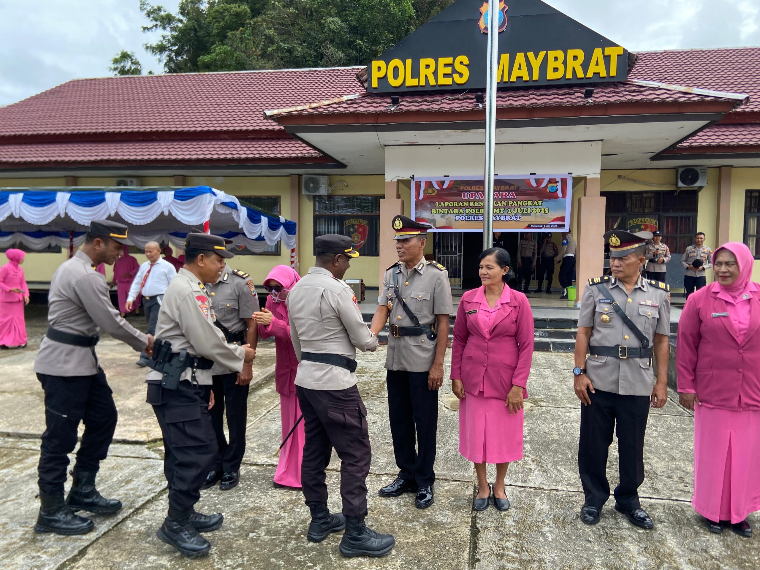 Kapolres Maybrat Kukuhkan Jabatan Strategis Polres: Komitmen Baru Wujudkan Pelayanan Prima
