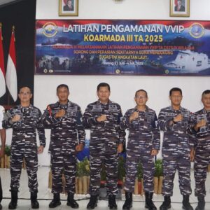 Lantamal XIV Gelar Kaji Ulang Dan Briefing Akhir Latpam VVIP Tahun 2025