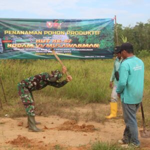 Ratusan Pohon Ditanam di Maburai, Simbol Bakti TNI untuk Lingkungan dan Generasi Mendatang
