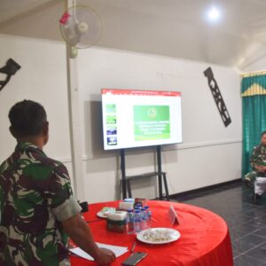 Kodim 1710/Mimika Gelar Sidang Jabatan, Wujudkan Manajemen Organisasi Yang Efektif