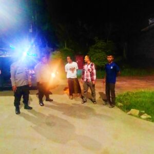 Kabupaten Tangerang – Patroli Malam Ops Cipkon, Polsek Cikupa Sasar Kawasan Rawan Guna Ciptakan Kamtibmas Kondusif