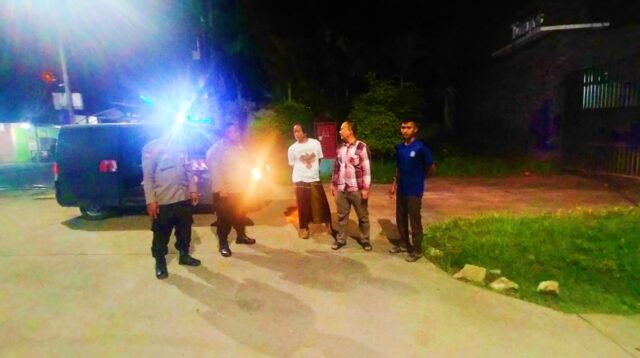 Kabupaten Tangerang – Patroli Malam Ops Cipkon, Polsek Cikupa Sasar Kawasan Rawan Guna Ciptakan Kamtibmas Kondusif