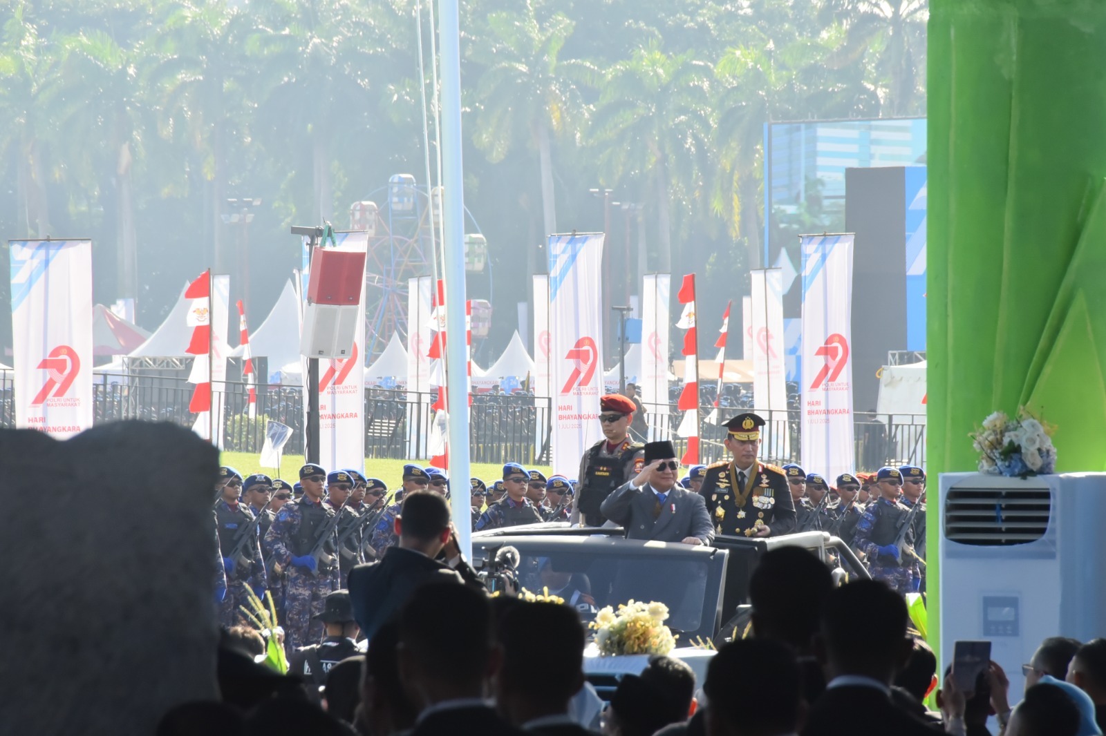 Kepala Bakamla RI Hadiri Perayaan HUT ke-79 Bhayangkara