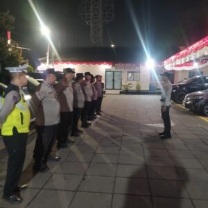 Polsek Cikupa Gelar Apel Ops Cipkon, Wujudkan Situasi Kondusif di Wilayah
