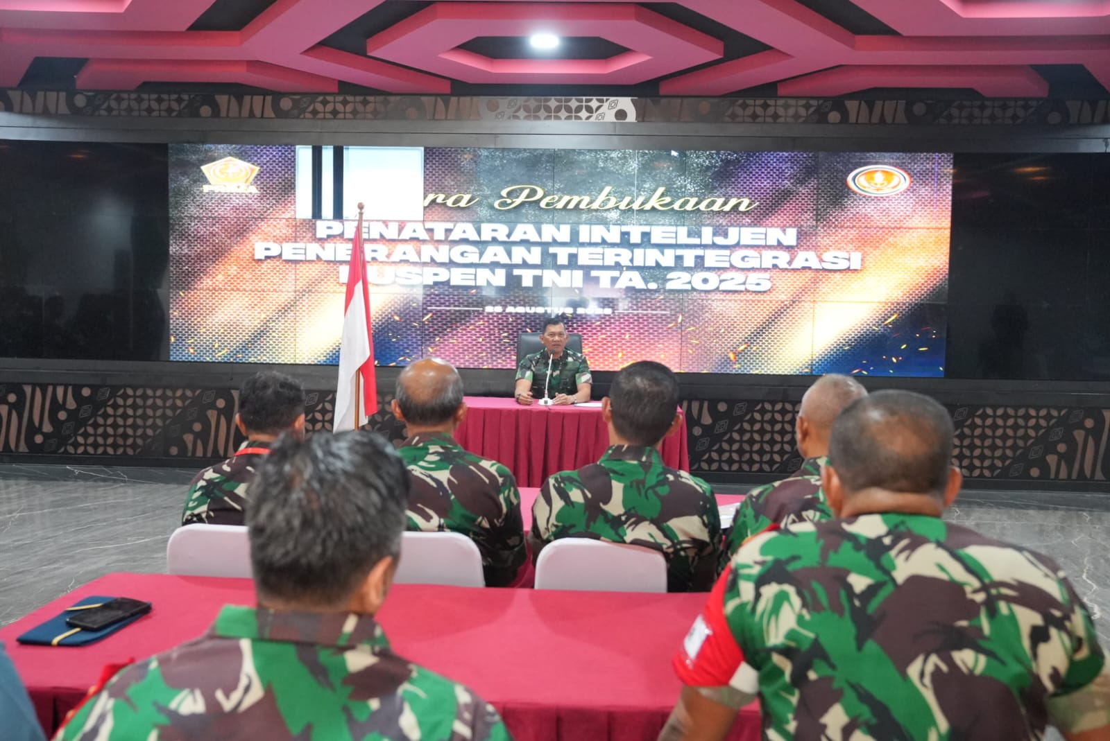 Kapuspen TNI Buka Penataran Penerangan Terintegrasi Puspen TNI TA 2025