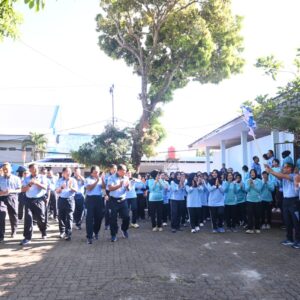 Danlanud Sultan Hasanuddin Hadiri Olahraga Bersama, Semarakkan HUT Ke-62 Wara di Makoopsud II
