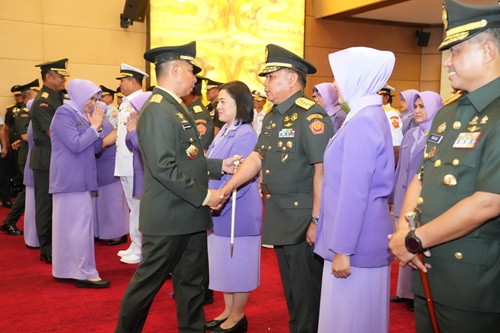 Panglima TNI Pimpin Upacara Peresmian, Likuidasi Satuan, Sertijab dan Laporan Korps Kenaikan Pangkat Pati TNI