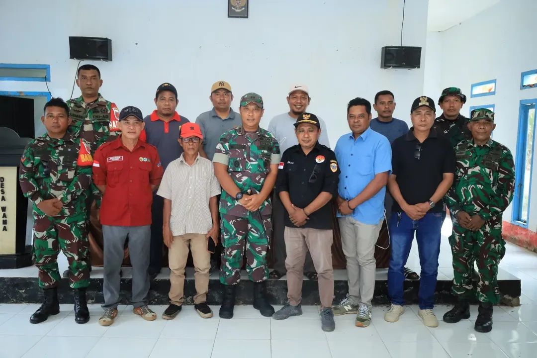 Dandim 1505/Tidore Tinjau Lokasi TMMD ke-126 di Oba Selatan